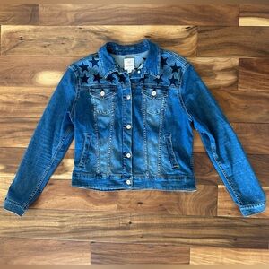 LuLaRoe Denim Star Jean Jacket size XL